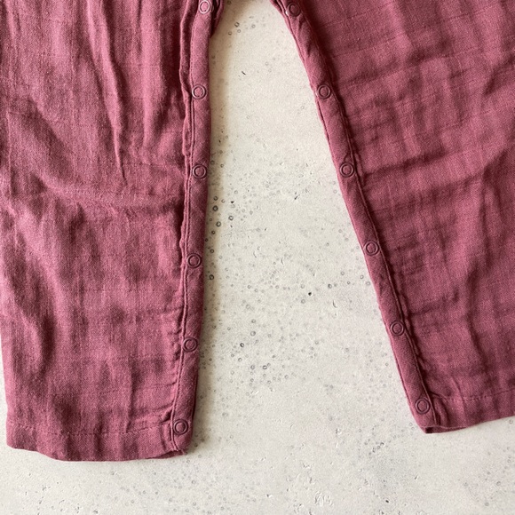 NWT Jamie Kay Organic Cotton Muslin Chelsea Onepiece Sugar Plum 3 yr - Picture 5 of 7